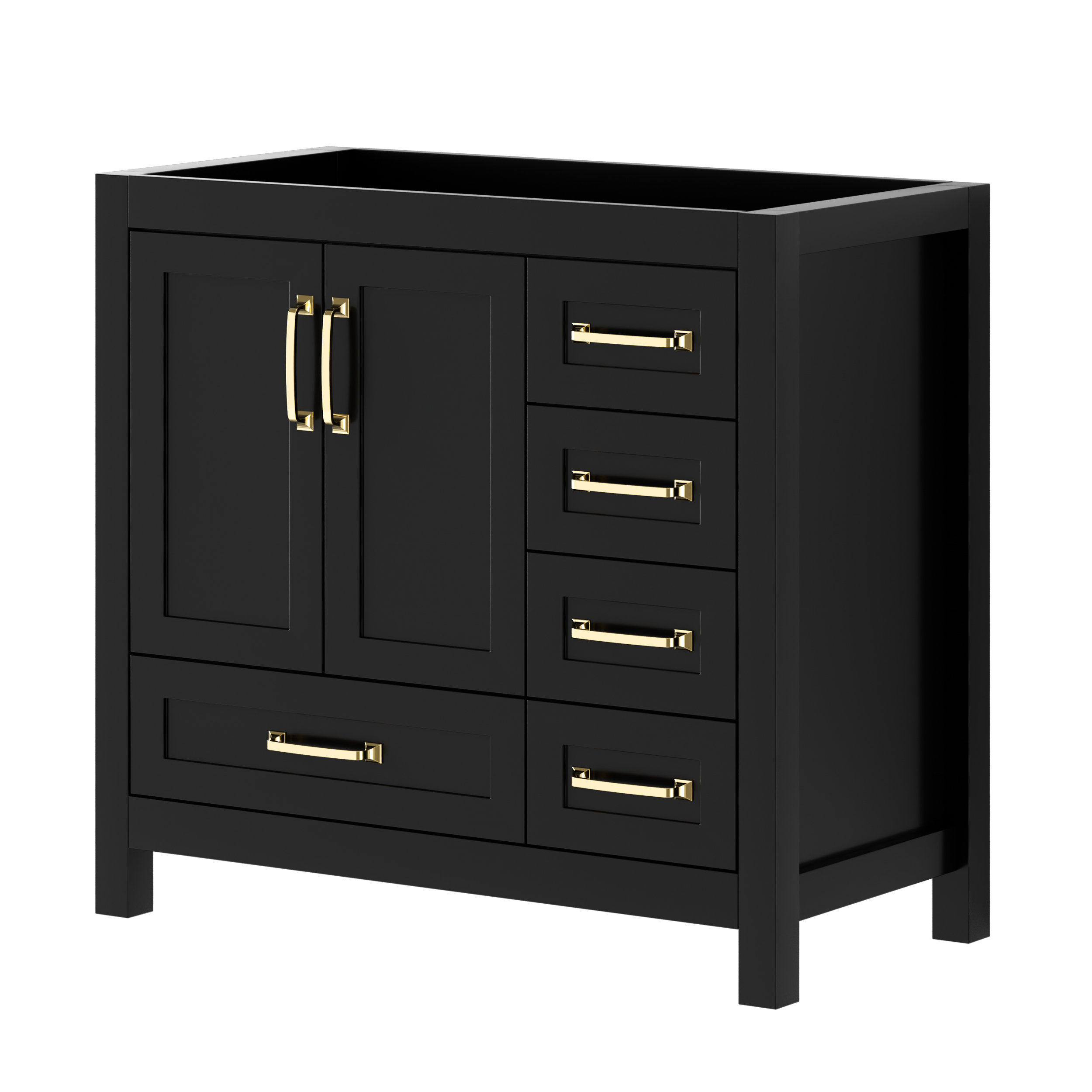 ECLIFE 36" Single Bathroom Vanity Base Only, Sink not Included ...